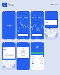 Screenshot of the Coinbase signup page or mobile app interface.